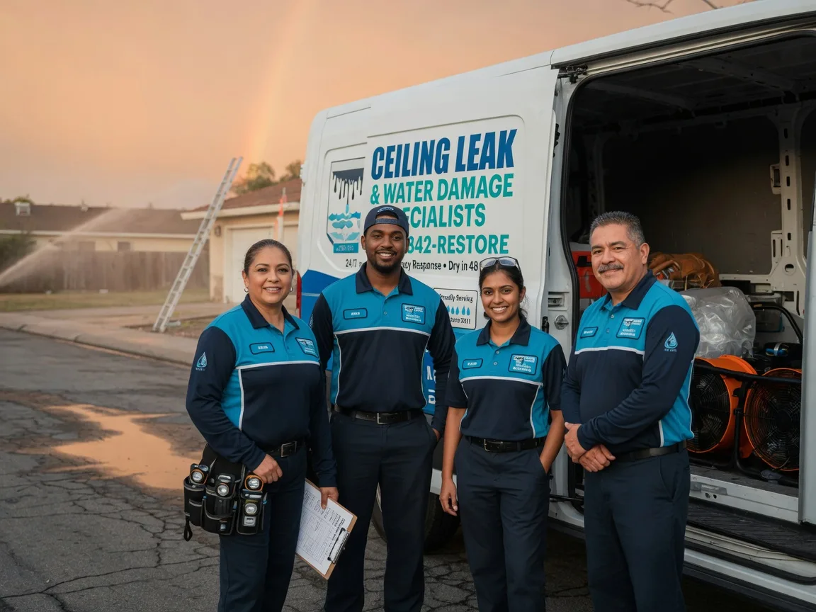 Ceiling Leak Cleanup company in Tres Pinos, CA