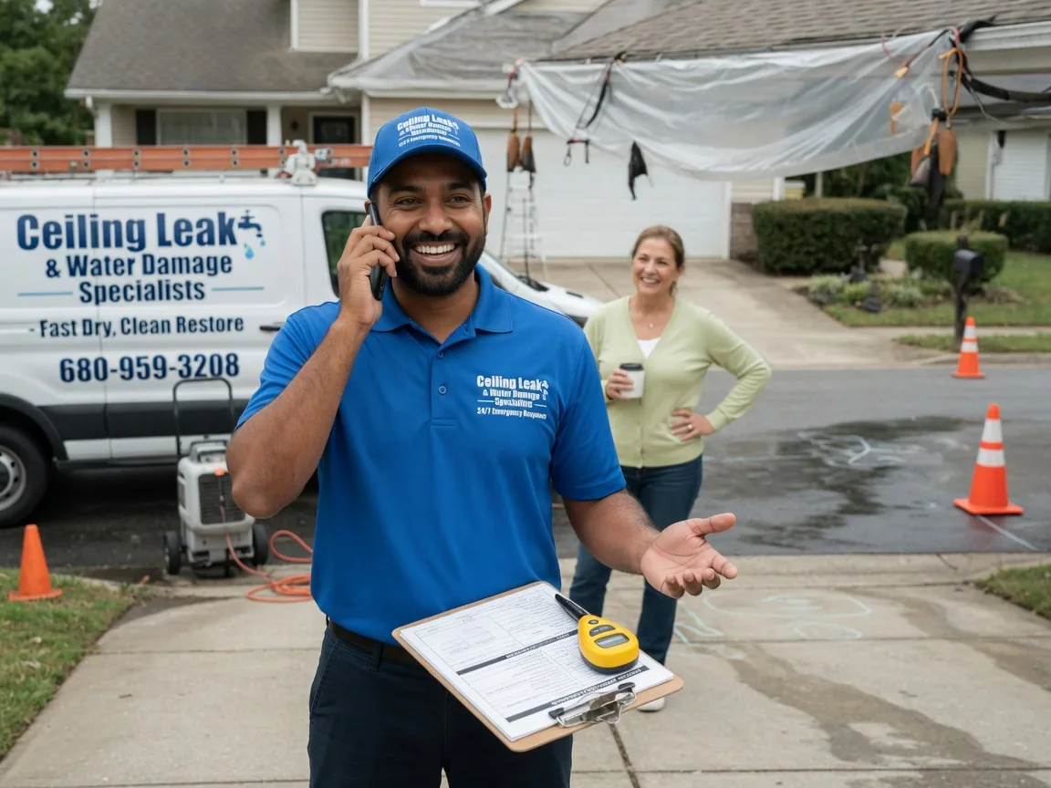 Ceiling Leak Cleanup Tres Pinos, CA FAQs